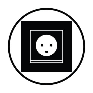 Avusturya elektrik soketi simgesi