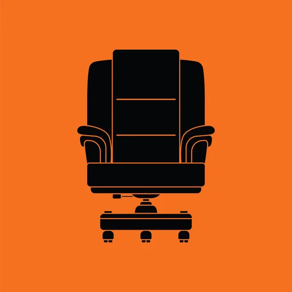 Fauteuil patron icône — Image vectorielle