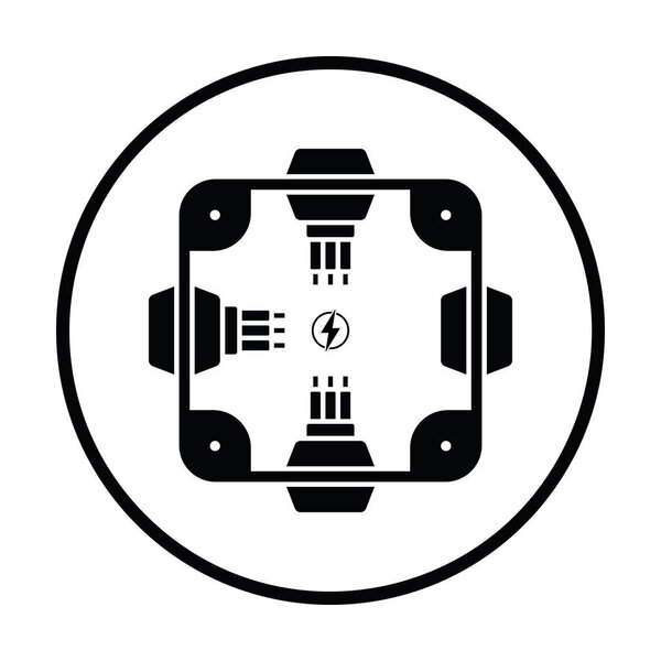 Значок электрораспределительной коробки
