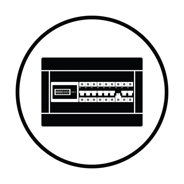 Icono de caja de interruptores — Archivo Imágenes Vectoriales
