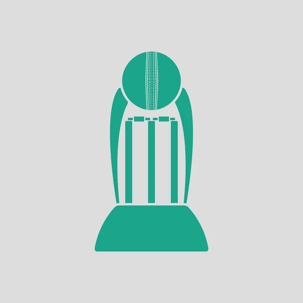 Cricket cup icon — Stock Vector