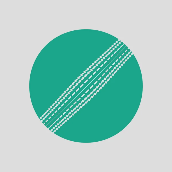 Cricket bal pictogram — Stockvector