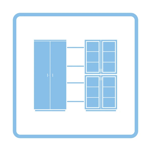 Kabinet pictogram Office — Stockvector