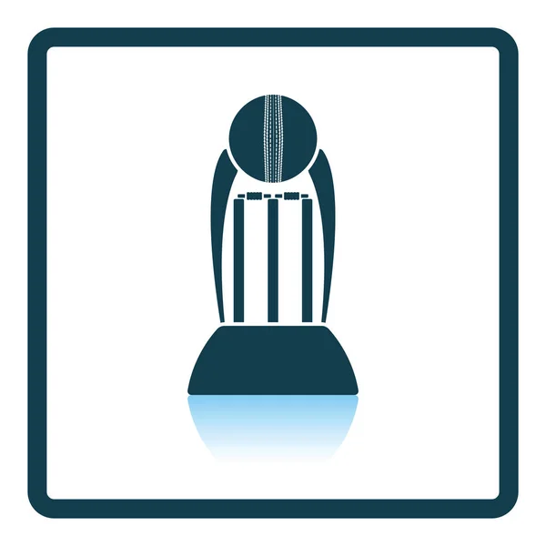 Kriket Kupası simgesi — Stok Vektör