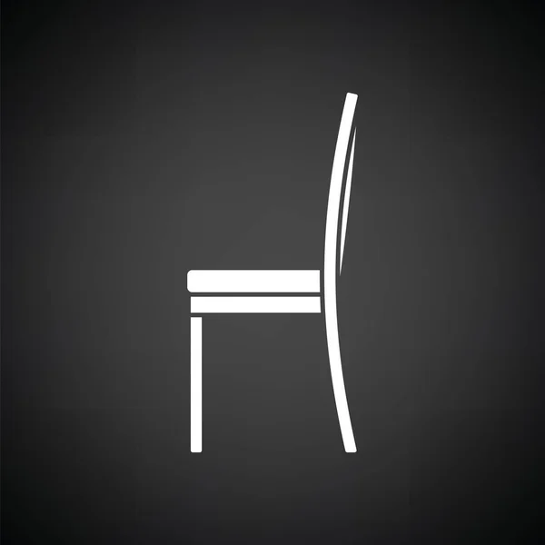 Ícone cadeira moderna — Vetor de Stock