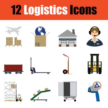 Lojistik Icon set
