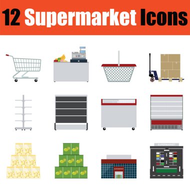 Süpermarket simge kümesi