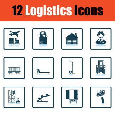 Lojistik Icon set