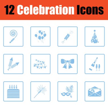 kutlama simge kümesi