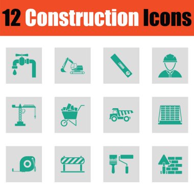 İnşaat Icon set