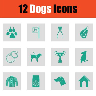 Köpekler Icon set