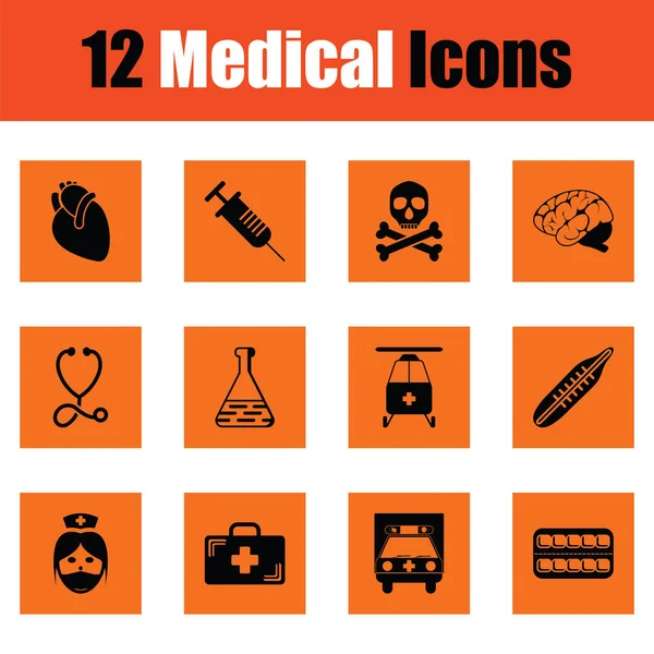 Ensemble d'icône médicale — Image vectorielle