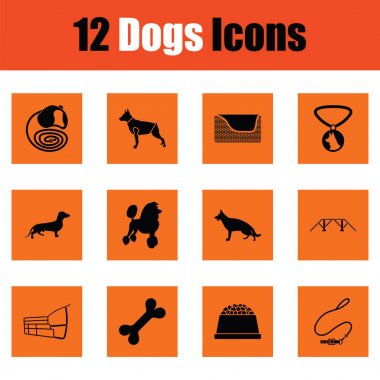 Köpekler Icon set