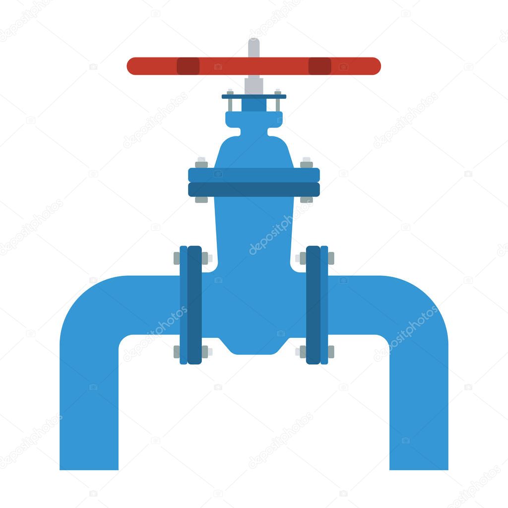 Icon of Pipe with valve