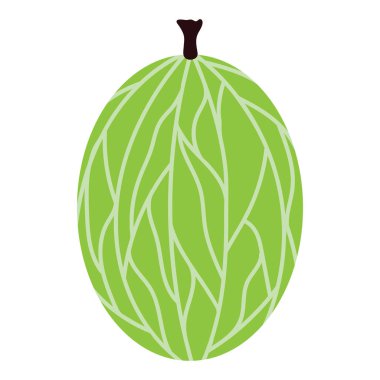 Bektaşi üzümü düz tasarım simgesi