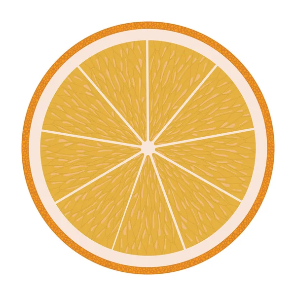 Lapos kivitel ikon-ból narancs — Stock Vector