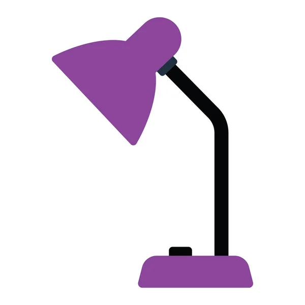 Lamba Simgesi Düz Renk Tasarımı Vektör Llüstrasyonu — Stok Vektör