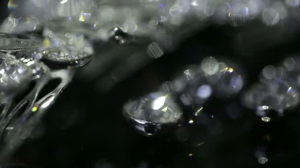Νύφη Διαμαντένια σκουλαρίκια — Αρχείο Βίντεο