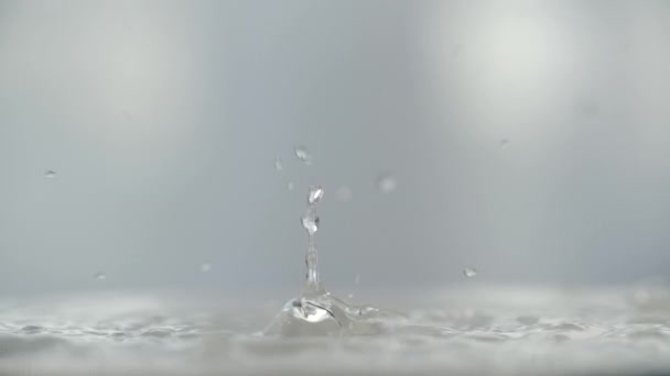 Water Drops and Splashes Macro 8 — Stock Video