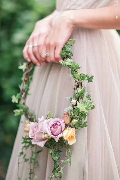 Wedding. The bride's bouquet. Wedding bouquet . — Stock Photo, Image