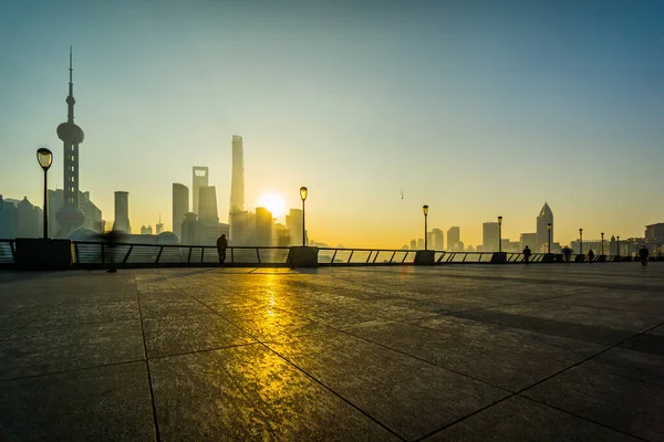 Aerial Photography Urban Scenery Shanghai China — Stock Photo, Image