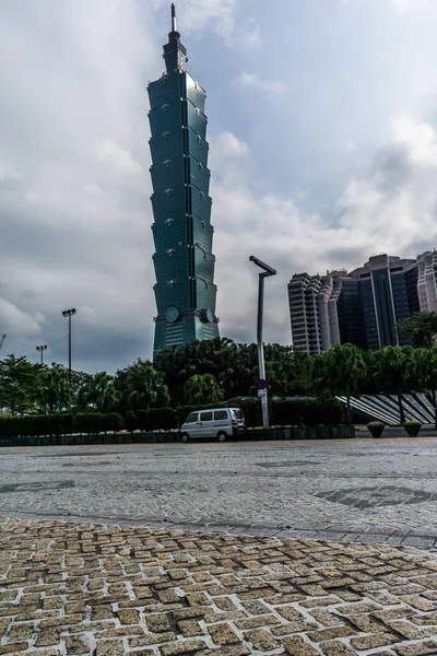 101 Κτίριο Και Taipei City Building Της Ταϊβάν Κίνα — Φωτογραφία Αρχείου