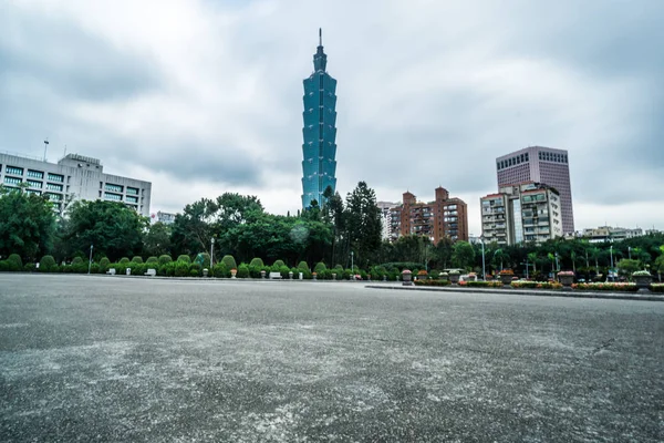 101 Edificio Edificio Ciudad Taipei Taiwán China —  Fotos de Stock