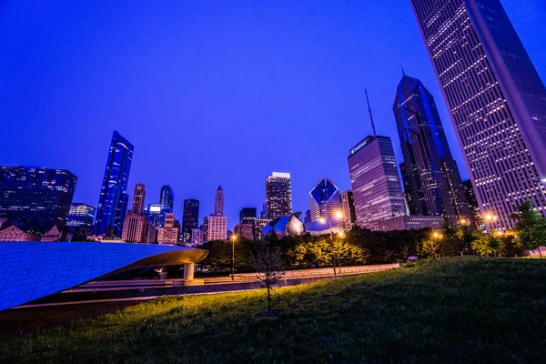 Chicago Vista Arquitetura Cidade Eua — Fotografia de Stock