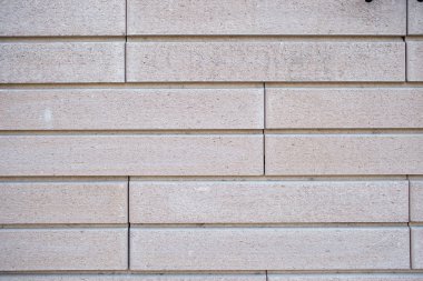 Beyaz tuğla bir duvar