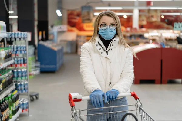 Efeitos Pandemia Coronavírus Nas Lojas Máscara Facial Remédios Durante Uma Fotos De Bancos De Imagens