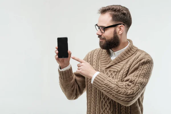 Stilig ung vuxen med huvudvärk — Stockfoto