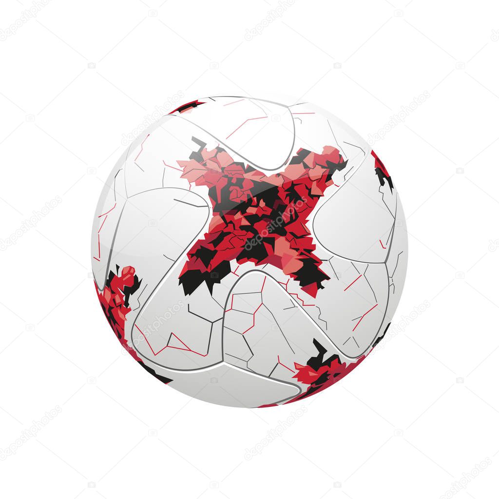Soccer ball of World Cup 2018