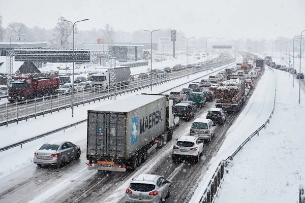 Morning rush hour — Stock Photo, Image