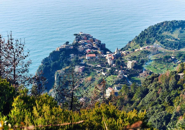 Vista de Riomaggiore. Itália — Fotografia de Stock