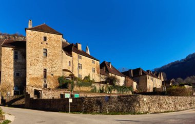 O Baume Abbey Baume-les-beyler village göster