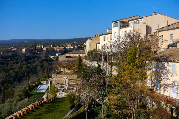 Pohled na Gordes — Stock fotografie