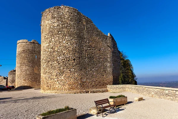 12th century Castle of Venasque. Provence, France — Stock Photo, Image