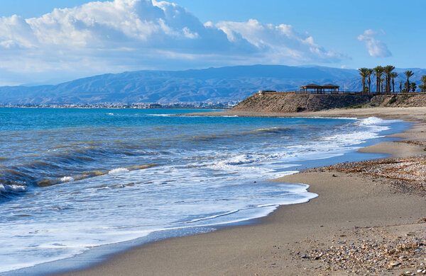 Coastline at Retamar. Province of Almeria. Spain
