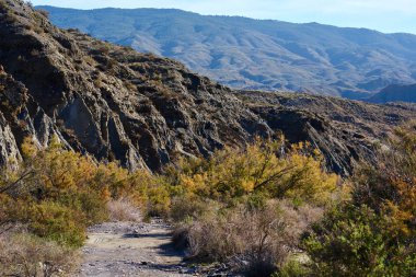 Tabernas çöl İspanya. Andalusia, Almeria eyaletinin