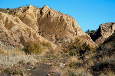 Tabernas çöl İspanya. Andalusia, Almeria eyaletinin