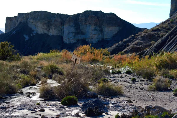 Desierto de Tabernas en España. Andalucía, Provincia de Almería — Foto de Stock