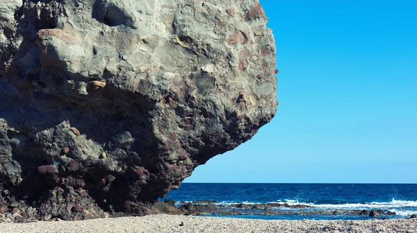 Picturesque Playa de Los Muertos. Spain — стокове фото