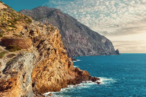 Felsige Küste von Portman — Stockfoto