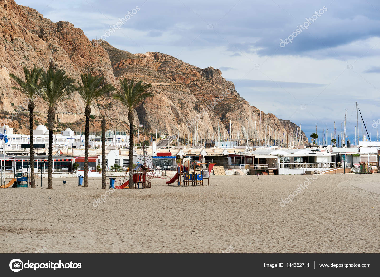 Aguadulce beach. Spain Stock Photo by ©amoklv 144352711