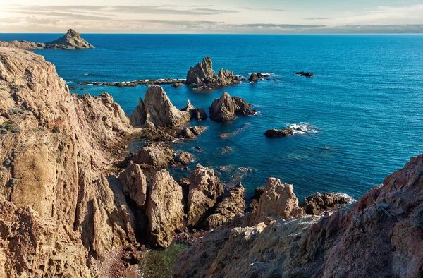 Las Sirenas en el Parque Natural Cabo de Gata-Nijar. España — Foto de Stock