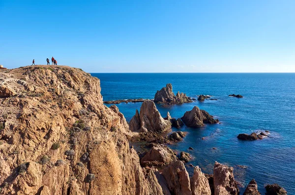 Las Sirenas i Cabo de Gata-Nijar Natural Park. Spanien — Stockfoto