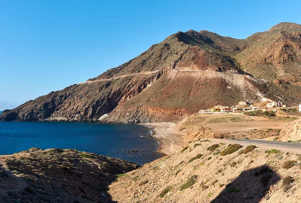 Přírodní Cabo Park de Gata-Níjar, jiho východním cípu Španělska — Stock fotografie