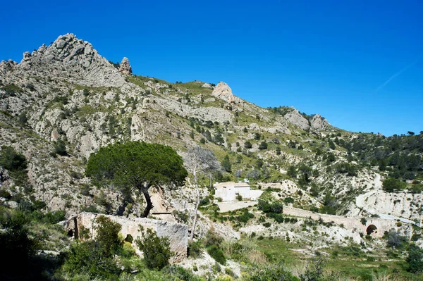 Montagne rocciose. Spagna meridionale — Foto Stock