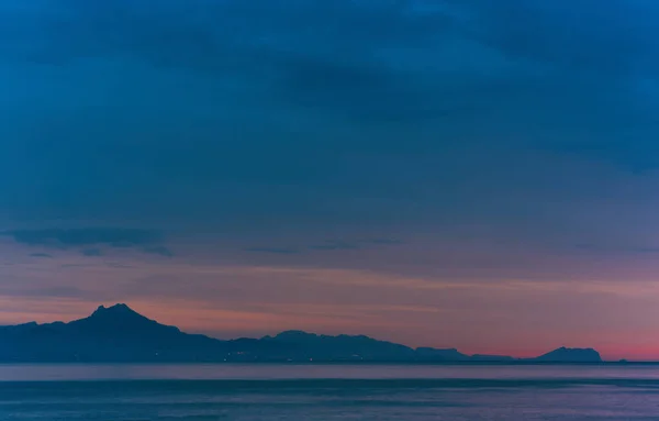 Mediterranean Sea at sunrise — Stock Photo, Image