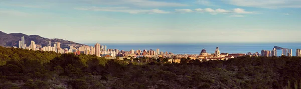 Panorama de Benidorm. España — Foto de Stock